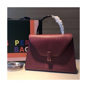 Valextra 2019 Epsom Leather Tote Shoulder Bag,22/26CM - 발렉스트라 2019 엡송 레더 토트 숄더백,VALB0054,22/26CM,다크레드 