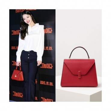 Valextra 2019 Epsom Leather Tote Shoulder Bag,18/22/26/30CM - 발렉스트라 2019 엡송 레더 토트 숄더백,VALB0051,18/22/26/30CM,레드 