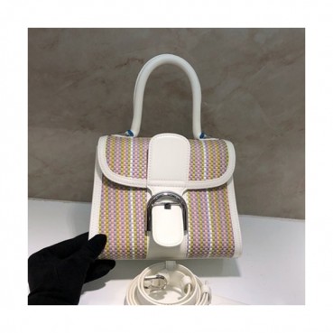 Delvaux 2019 Brillant Tote Shoulder Bag,20 CM - 델보 2019 브리앙 토트 숄더백,DVB0294.20 CM,베이지
