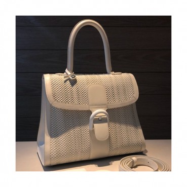 [매장판]Delvaux 2019 Brillant Tote Shoulder Bag,28 CM - 델보 2019 브리앙 토트 숄더백,DVB0293.28 CM,아이보리