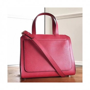 Valextra 2019 Passepartout Leather Tote Shoulder Bag,26CM - 발렉스트라 2019 패스파토 레더 토트 숄더백,VALB0046,26CM,레드