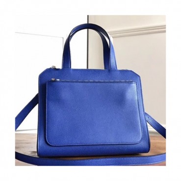 Valextra 2019 Passepartout Leather Tote Shoulder Bag,26CM - 발렉스트라 2019 패스파토 레더 토트 숄더백,VALB0043,26CM,다크블루