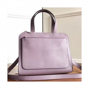 Valextra 2019 Passepartout Leather Tote Shoulder Bag,26CM - 발렉스트라 2019 패스파토 레더 토트 숄더백,VALB0037,26CM,연퍼플핑크