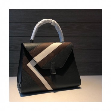 Valextra 2019 Epsom Leather Tote Shoulder Bag,26CM - 발렉스트라 2019 엡송 레더 토트 숄더백,VALB0025,26CM,블랙