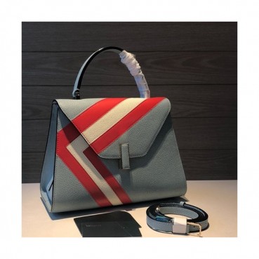 Valextra 2019 Epsom Leather Tote Shoulder Bag,26CM - 발렉스트라 2019 엡송 레더 토트 숄더백,VALB0020,26CM,연블루