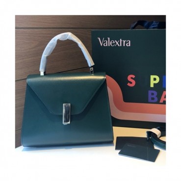 Valextra 2019 Leather Tote Shoulder Bag,22/30CM - 발렉스트라 2019 레더 토트 숄더백,VALB0016,22/30CM,그린