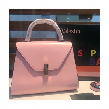 Valextra 2019 Leather Tote Shoulder Bag,22/26CM - 발렉스트라 2019 레더 토트 숄더백,VALB0014,22/26CM,핑크