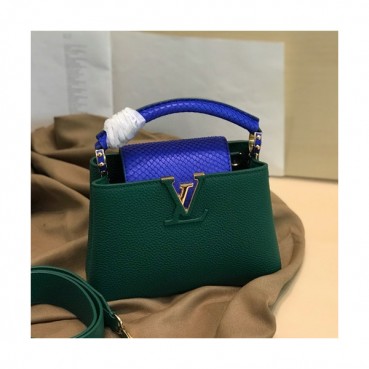Louis Vuitton 2019 Capucines Tote Shoulder Bag,21cm - 루이비통 2019 카푸신 토트 숄더백  M95509,LOUB1403 ,21cm,그린