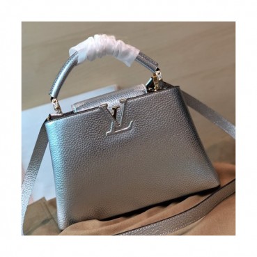 Louis Vuitton 2019 Capucines Tote Shoulder Bag,27/31cm - 루이비통 2019 카푸신 토트 숄더백  M48865,LOUB1386 ,27/31cm,실버