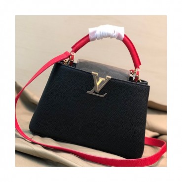Louis Vuitton 2019 Capucines Tote Shoulder Bag,27/31cm - 루이비통 2019 카푸신 토트 숄더백  M94517 ,LOUB1346,27/31cm,블랙