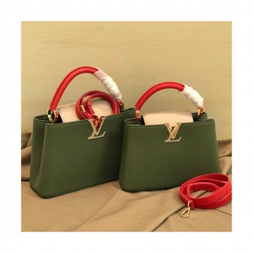 Louis Vuitton 2019 Capucines Tote Shoulder Bag,27/31cm - 루이비통 2019 카푸신 토트 숄더백  M94517 ,LOUB1345,27/31cm,그린