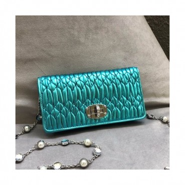 MiuMiu 2019 Matelasse Tote Shoulder Cross Bag,19cm - 미우미우 2019 마틀라세 토트 숄더 크로스백,5DH044, MIUB0325 , 19cm,블루