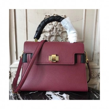 MiuMiu 2019 Tote Shoulder Bag,28cm - 미우미우 2019 토트 숄더백,5BA054, MIUB0280, 28cm,와인