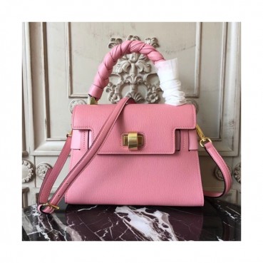 MiuMiu 2019 Tote Shoulder Bag,25cm - 미우미우 2019 토트 숄더백,5BA046, MIUB0270, 25cm,핑크
