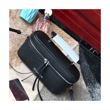 MiuMiu 2019 Tote Shoulder Bag,24cm - 미우미우 2019 토트 숄더백,5BH122, MIUB0252, 24cm,블랙