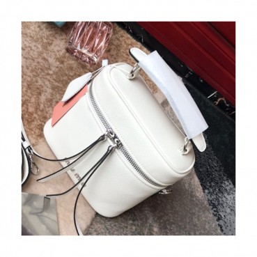 MiuMiu 2019 Medium Tote Shoulder Bag,17cm - 미우미우 2019 미듐 토트 숄더백,5BH121, MIUB0243, 17cm,화이트