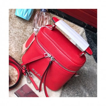MiuMiu 2019 Medium Tote Shoulder Bag,17cm - 미우미우 2019 미듐 토트 숄더백,5BH121, MIUB0242, 17cm,레드