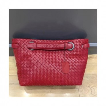 Bottega Veneta Leather Women Tote Bag,25cm - 보테가 베네타 레더 여성용 토트백 BVB0239,25cm,레드