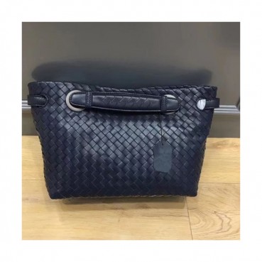 Bottega Veneta Leather Women Tote Bag,25cm - 보테가 베네타 레더 여성용 토트백 BVB0238,25cm,네이비