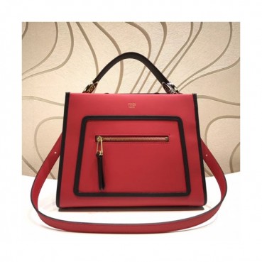 Fendi 2019 Runaway Small Tote Shoulder Bag ,29CM - 펜디 2019 런어웨이 스몰 토트 숄더백  FENB0397,29CM,레드