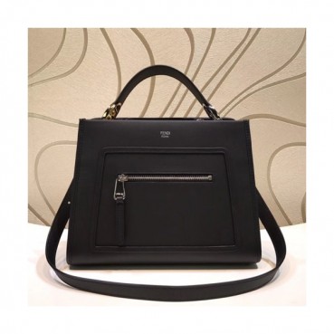 Fendi 2019 Runaway Small Tote Shoulder Bag ,29CM - 펜디 2019 런어웨이 스몰 토트 숄더백  FENB0396,29CM,블랙