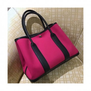 Hermes Garden Party Tote Bag ,30/36cm - 에르메스 가든파티 여성용 토트백 HERB0722,30/36cm,핑크