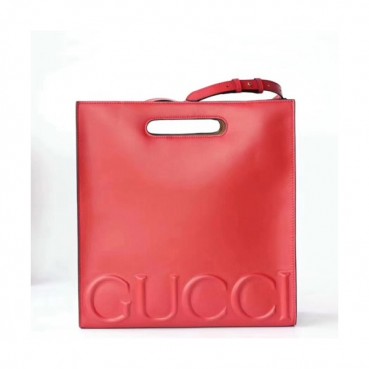 Gucci 2019 Leather Tote Bag,38CM - 구찌 2019 레더 토트백 GUB0646,38CM,레드
