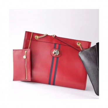 Gucci 2019 Tiger Head Large Women Tote Shoulder Shopper Bag,45CM - 구찌 2019 타이거헤드 라지 여성용 토트 숄더 쇼퍼백  537219,GUB0616  ,45cm,레드