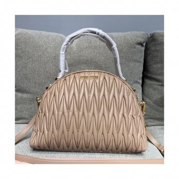MiuMiu 2019 Matelasse Tote Shoulder Cross Bag,32cm - 미우미우 2019 마틀라세 토트 숄더 크로스백,5BB034, MIUB0140 , 32cm,베이지