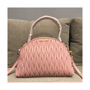 MiuMiu 2019 Matelasse Tote Shoulder Cross Bag,32cm - 미우미우 2019 마틀라세 토트 숄더 크로스백,5BB034 , MIUB0138, 32cm,핑크