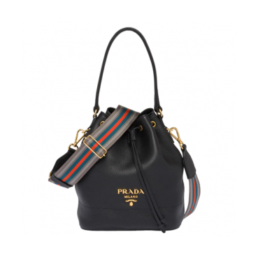 Prada 2019 Leather Bucket Tote Shoulder Bag,25cm - 프라다 2019 레더 버킷 토트 숄더백 ,1BE018