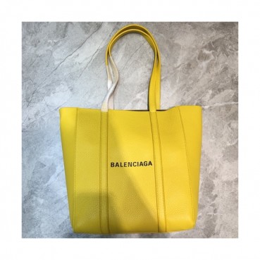 Balenciaga 2019 Leather Tote Shoulder Shopper Bag,21/28CM - 발렌시아가 2019 레더 토트 숄더 쇼퍼백,BGB0312,21/28CM,옐로우