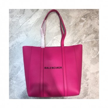 Balenciaga 2019 Leather Tote Shoulder Shopper Bag,21/28CM - 발렌시아가 2019 레더 토트 숄더 쇼퍼백,BGB0291,21/28CM,핫핑크