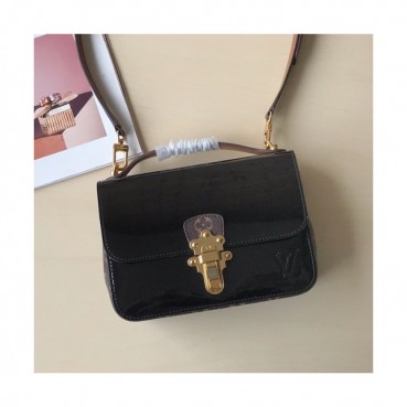 Louis Vuitton 2019 Cherrywood Tote Shoulder Cross Bag,21cm - 루이비통 2019 체리우드 토트 숄더 크로스백 M53632,LOUB1330,21cm,블랙