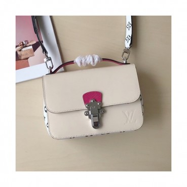 Louis Vuitton 2019 Cherrywood Tote Shoulder Cross Bag,21cm - 루이비통 2019 체리우드 토트 숄더 크로스백 M53632,LOUB1328,21cm,연베이지