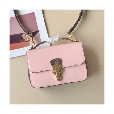 Louis Vuitton 2019 Cherrywood Tote Shoulder Cross Bag,21cm - 루이비통 2019 체리우드 토트 숄더 크로스백 M53632,LOUB1325,21cm,연핑크