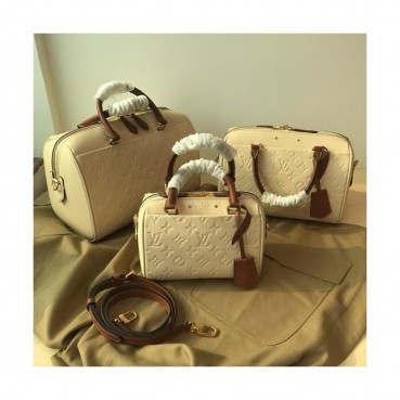 Louis Vuitton Speedy MonogramTote Shoulder Bag,20/25/30cm - 루이비통 스피디 모노그램 토트 숄더백 M42400,LOUB1299 ,20/25/30cm,베이지