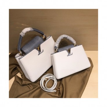 Louis Vuitton 2019 Capucines Tote Shoulder Bag,27/31.5cm - 루이비통 2019 카푸신 토트 숄더백  M94517,LOUB1293 ,27/31.5cm,화이트