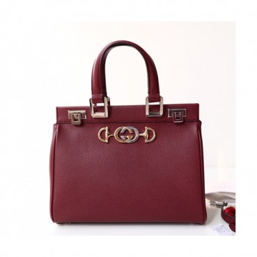 Gucci 2019 Zumi Handle Tote Shoulder Bag,27/33.5CM - 구찌 2019 주미 핸들 토트 숄더백 569712/564714,GUB0580,27/33.5cm,와인
