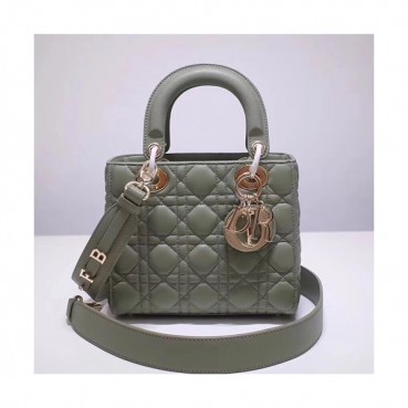 Dior 2019 Lady Dior Tote Shoulder Bag,20CM - 디올 2019 레이디 디올 토트 숄더백 DIOB0242,20CM,연그린(금장)