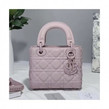 Dior 2019 Ultra-Matte Lady Tote Shoulder Bag,17CM 