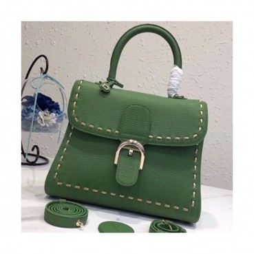 [매장판]Delvaux 2019 Brillant Leather Tote Shoulder Bag,28 CM - 델보 2019 브리앙 레더 토트 숄더백,DVB0247.28 CM,그린