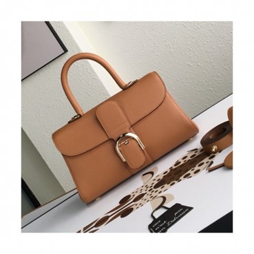 Delvaux 2019 Leather Tote Shoulder Bag,28s CM - 델보 2019 레더 토트 숄더백,DVB0210.28s CM,카멜