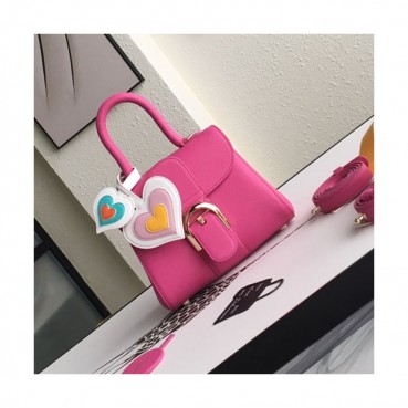 Delvaux 2019 Leather Tote Shoulder Bag,20CM - 델보 2019 레더 토트 숄더백,DVB0203.20CM,핑크