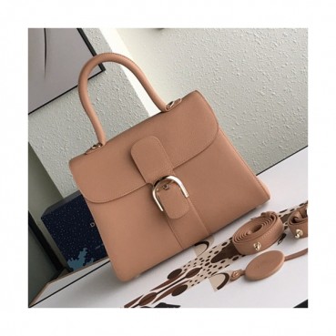 Delvaux 2019 Leather Tote Shoulder Bag,28 CM - 델보 2019 레더 토트 숄더백,DVB0202.28 CM,베이지핑크