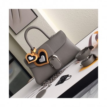 Delvaux 2019 Leather Tote Shoulder Bag,28s CM - 델보 2019 레더 토트 숄더백,DVB0171.28s CM,그레이