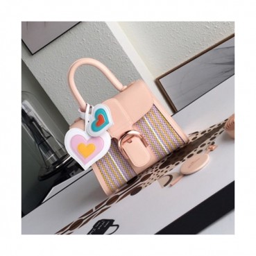 Delvaux 2019 Leather Tote Shoulder Bag,20CM - 델보 2019 레더 토트 숄더백,DVB0164.20CM,핑크