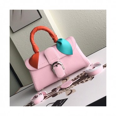 Delvaux 2019 Leather Tote Shoulder Bag,28s CM - 델보 2019 레더 토트 숄더백,DVB0124.28s CM,핑크