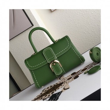 Delvaux 2019 Leather Tote Shoulder Bag,28s CM - 델보 2019 레더 토트 숄더백,DVB0109.28s CM,그린