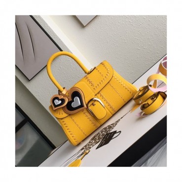 Delvaux 2019 Leather Tote Shoulder Bag,28s CM - 델보 2019 레더 토트 숄더백,DVB0070.28s CM,옐로우